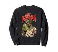 Stay Fresh Zombie Horror Halloween Undead Sweatshirt