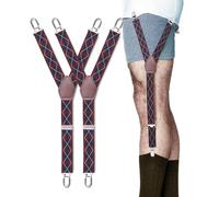 STAY GENT Y-Shirt Stays Soutien-Chemise Séjours de chemise d'hommes Bretelles de Jarretelles avec des brides de Verrouillage Antidérapantes, vérifié