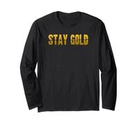 Stay Gold, Classique des années 80 Manche Longue