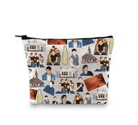 Stay Gold Trousse à maquillage The Greasers Cadeau pour enseignant Appréciation Livre Amoureux Cadeau Outsiders Musical Crime Drama Film Cadeau, vert bouteille