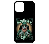 Stay Golden Lad Vintage Leprechaun St Patrick Day Irish Coque pour iPhone 12 Mini