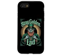 Stay Golden Lad Vintage Leprechaun St Patrick Day Irish Coque pour iPhone SE (2020) / 7/8