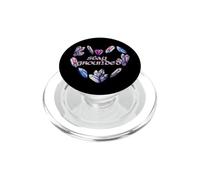 Stay Grounded Mystic Crystal Illustration Magical PopSockets PopGrip pour MagSafe