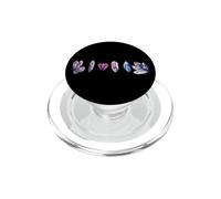 Stay Grounded Mystic Crystal Illustration Magical PopSockets PopGrip pour MagSafe