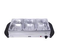 Stay Hot SH 3.1 Buffetwärmer & Warmhalteplate 2 en 1 200 W Idéal pour buffets, fêtes et familles