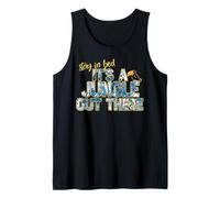 Stay in Bed, It's a Jungle Out There - Funny Jungle Graphic Débardeur