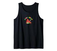 Stay Juicy Chill Panneau de Paix rétro Motif pastèque Débardeur