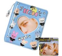 Stay Kids Photocard Binder, SKZOO Album Photo Mignon avec Lomo Cartes, Stay Kids Mini Tendance de La Mode Photocard Binder avec Pendentif, pour Stocker Photos D'Idoles, Cartes