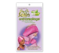 Stay on Satin anti-breakage tie up wrap style #7774 by STAY on Satin [Beauty] (English Manual)