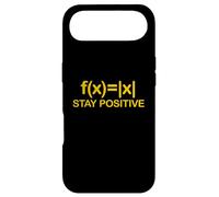 Stay Positive, Avoid Negativity Funny Math Coque pour iPhone Air