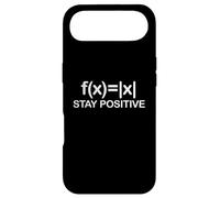 Stay Positive, Avoid Negativity Funny Math Coque pour iPhone Air