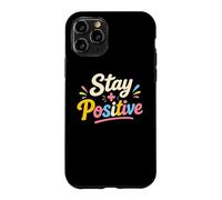 Stay Positive Funny Math Problem Equation Humour Coque pour iPhone 11 Pro