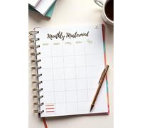Stay Productive Every Day with This Detailed Monthly Planner for Success