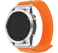 Stały | Sportowy pasek do Garmin QuickFit 26mm | 160-210 mm | Pomarańczowy | Nylon