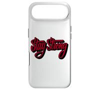 Stay Strong Be Positive Illustration Quotes Graphic Designs Coque pour iPhone Air
