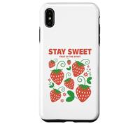 Stay Sweet Fruit of The Spirit Strawberry Coque pour iPhone XS Max