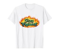Stay Vigilant - L'emblème Original du Dragon de feu T-Shirt