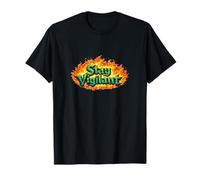 Stay Vigilant - L'emblème Original du Dragon de feu T-Shirt
