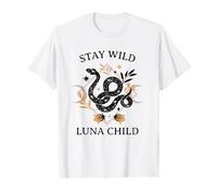 Stay Wild Luna Child (graphisme Boho Snake) T-Shirt