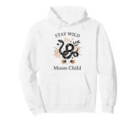 Stay Wild Monn Child (graphisme Boho Snake) Sweat à Capuche