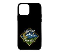 Stay Wild Moon Child Montagne Nature Aventure Boho Coque pour iPhone 12 Mini