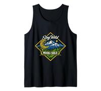 Stay Wild Moon Child Montagne Nature Aventure Boho Débardeur