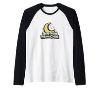 Stay Wild Moonchild Moon Child Manche Raglan