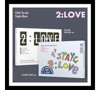 STAYC - STAYC [2:LOVE] 6th Single Album (COURT ZINE Ver.+Geschenk) K-POP