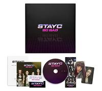 STAYC - STAYC - The 1st Single Album [Star To A Young Culture] Photo Book + CD-R + Photocard + Postcard + Special 4Cut Photo + Sticker + STAYC Official Fragrance Card