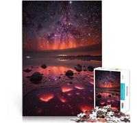 Staycation Tuer Le Temps Plage Aurora Puzzle 2000 pièces pour Adultes 70x100cm Renforcer l'amour Entre Les Couples pour Les 14 Ans et Plus