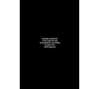 staying consistent even when its not immediately rewarding is where the shift happens | Self-Discovery & Personal Growth Journal | 120 Blank pages: Consistency Creates Lasting Change