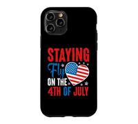 Staying Fly on The 4th of July Toddler Happy 4th of July Coque pour iPhone 11 Pro