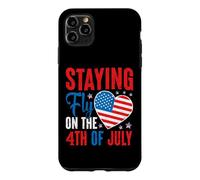 Staying Fly on The 4th of July Toddler Happy 4th of July Coque pour iPhone 11 Pro Max