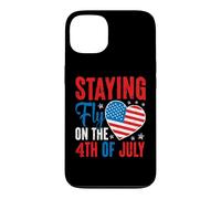 Staying Fly on The 4th of July Toddler Happy 4th of July Coque pour iPhone 13