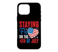 Staying Fly on The 4th of July Toddler Happy 4th of July Coque pour iPhone 16 Pro Max
