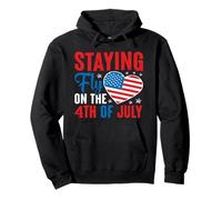Staying Fly on The 4th of July Toddler Happy 4th of July Sweat à Capuche