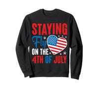 Staying Fly on The 4th of July Toddler Happy 4th of July Sweatshirt