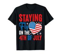 Staying Fly on The 4th of July Toddler Happy 4th of July T-Shirt