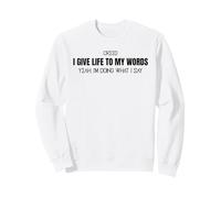 Stays Creed : Faire ce Que Je dis, Donne Vie à Mes Paroles SKZ Sweatshirt