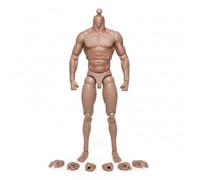 StaZamor Corps de Figurine articulée à l'échelle 1/6, très réaliste, avec Plus de 30 articulations Mobiles, Base poupée articulée et mus Compatible avec Les vêtements et Accessoires 1/6