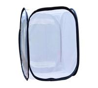 StaZamor Filet à Mailles pour Cage à Insectes 40 x 40 x 60 cm, Protection Contre Les légumes de Jardin, Couverture Mailles Fines, Filet de Culture Transparent, Anti-Oiseaux pour Plantes d'intérie