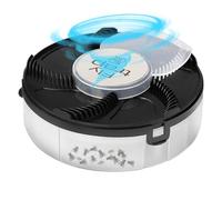 StaZamor Piège à Mouches électrique Silencieux Rechargeable par USB, Attrape-Mouches Rotatif Automatique pour intérieur, piège à Fruits Amovible et sûr pour Chambre Coucher, Cuisine, Ferme, Puissant