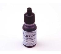 Stazon Tampon encreur recharge, Vibrant Violet (1 pcs) [Sz12ink]