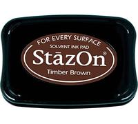 StazOn Tampon encreur solvant Brun