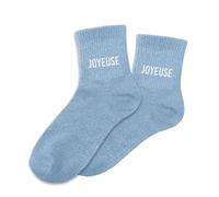 Paire De Chaussettes Joyeuse Bleues Pailletées