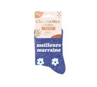 STC Chaussettes paillettes meilleure marraine