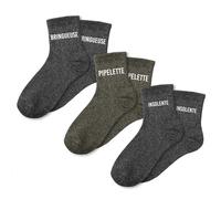 Coffret 3 Paires De Chaussettes À Paillettes Noires
