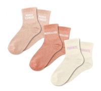 STC Coffret trio chaussettes paillettes maman damour