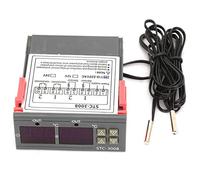 STC-3008 Contrôleur de thermostat numérique à double affichage à double sonde NTC (110-220 V)