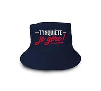 STC Bob Bleu foncé - T'inquiète Je gère